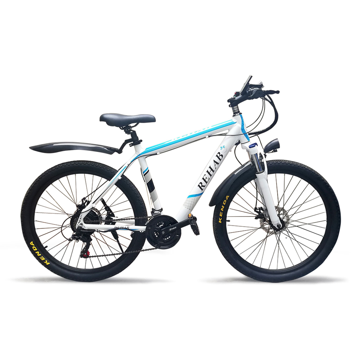 Bicicleta Eléctrica Plegable - Modelo YK-EB009 - Color Azul - SMRLO